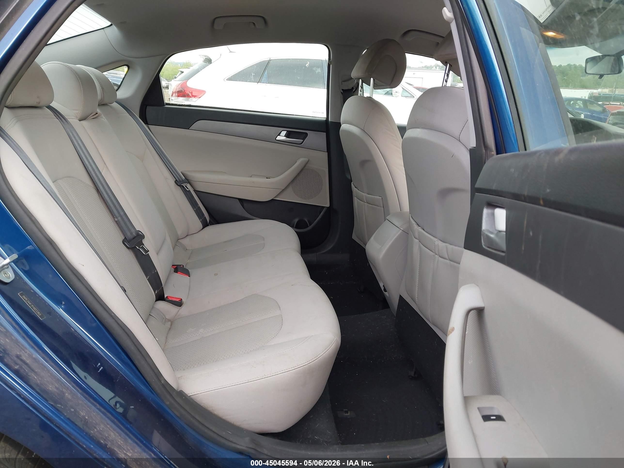 2015 Hyundai Sonata Se Синий vin: 5NPE24AF2FH023303
