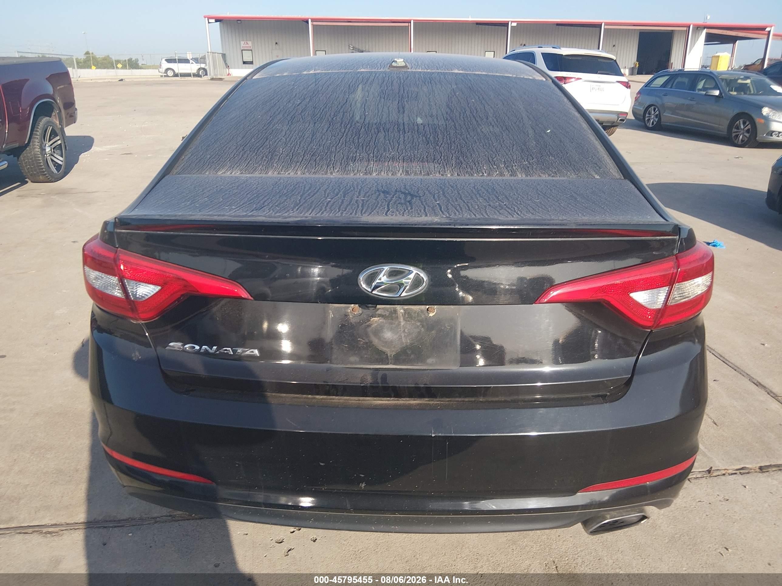 2015 Hyundai Sonata Se Black vin: 5NPE24AF2FH025021