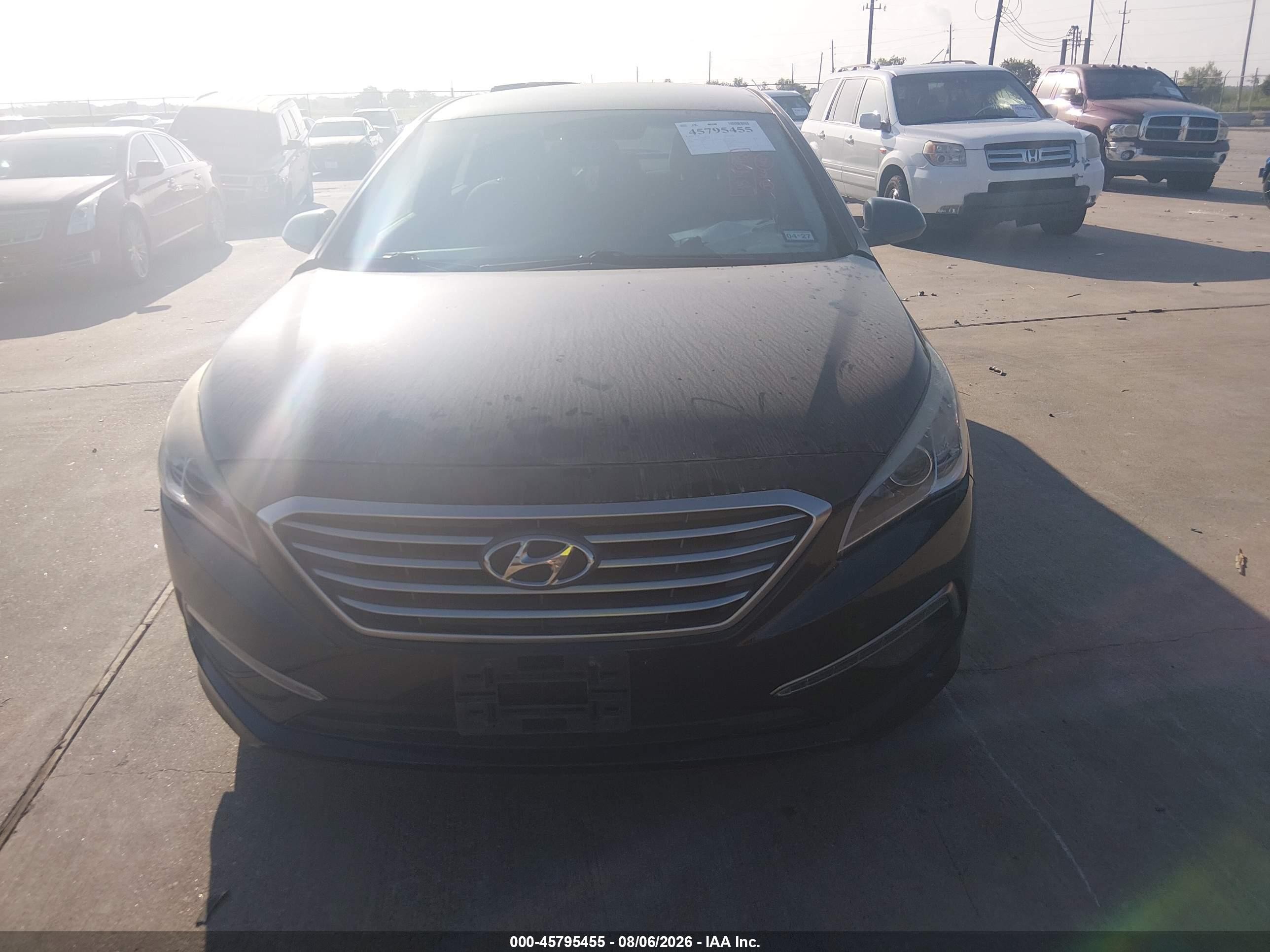 2015 Hyundai Sonata Se Black vin: 5NPE24AF2FH025021