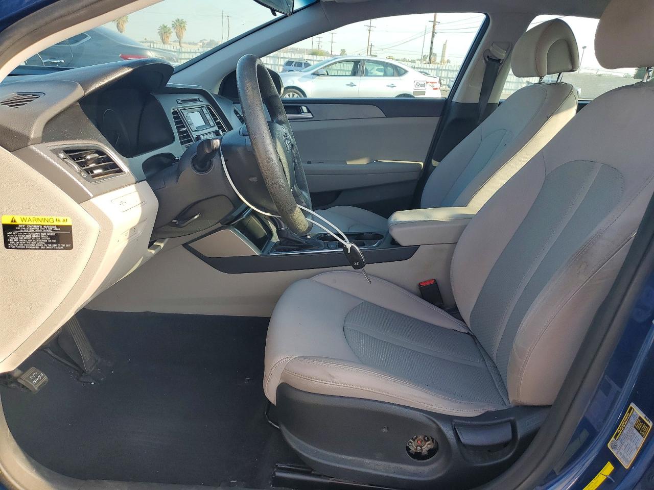 2015 Hyundai Sonata Se Blue vin: 5NPE24AF2FH026203