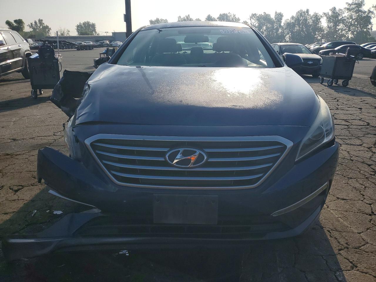 2015 Hyundai Sonata Se Blue vin: 5NPE24AF2FH026203