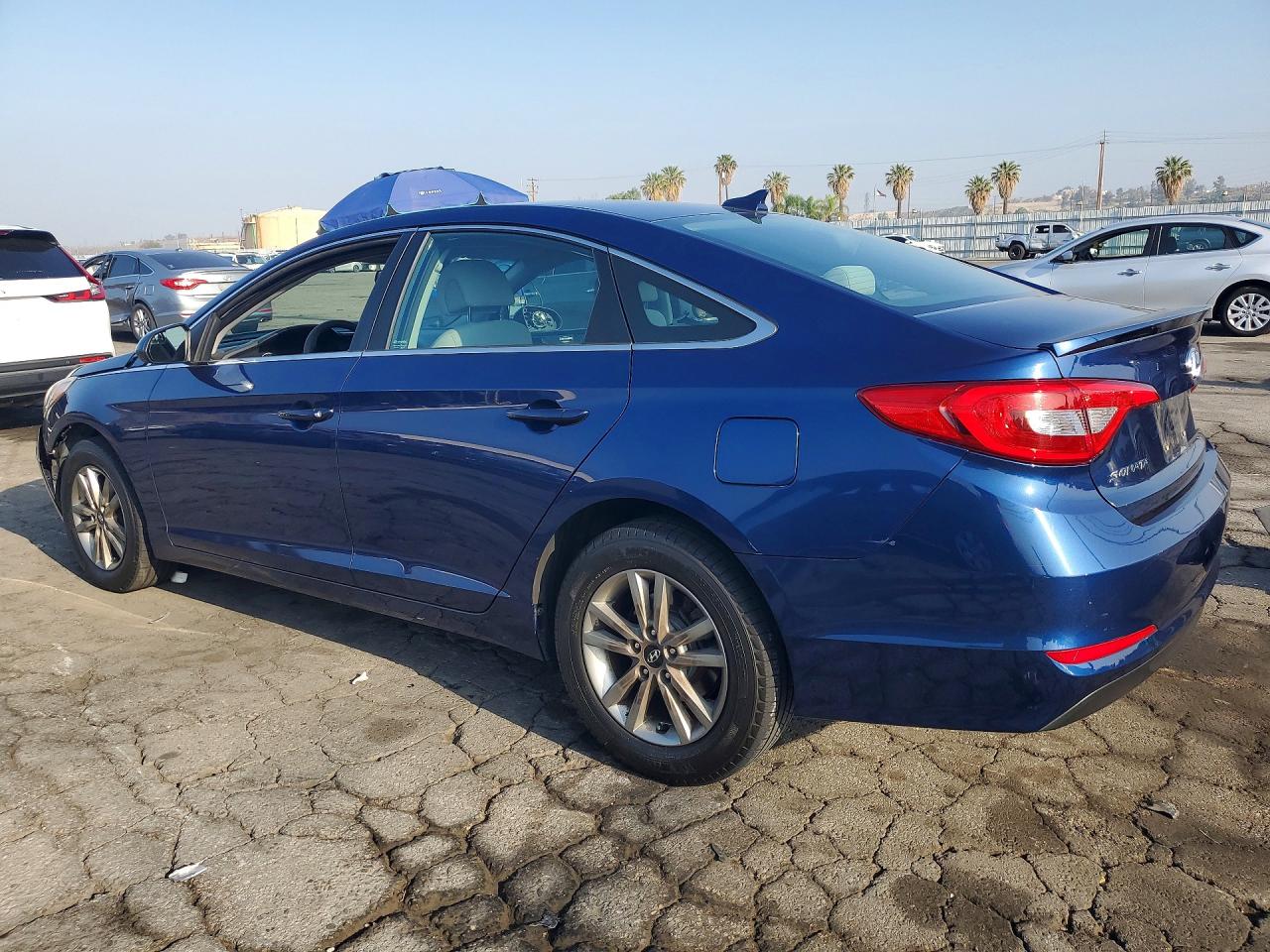 2015 Hyundai Sonata Se Blue vin: 5NPE24AF2FH026203
