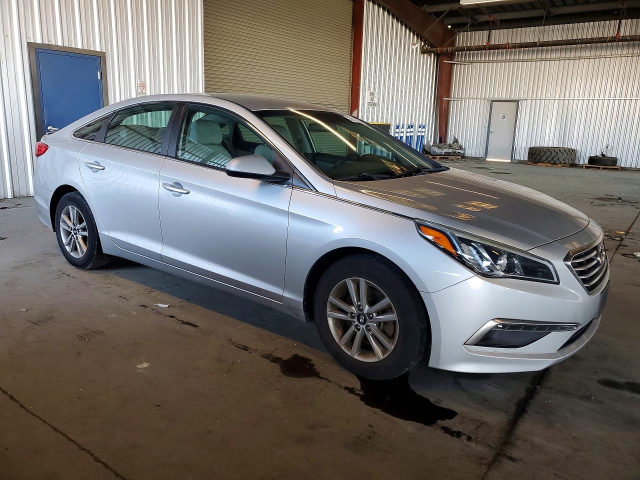2015 Hyundai Sonata Se Silver vin: 5NPE24AF2FH043857