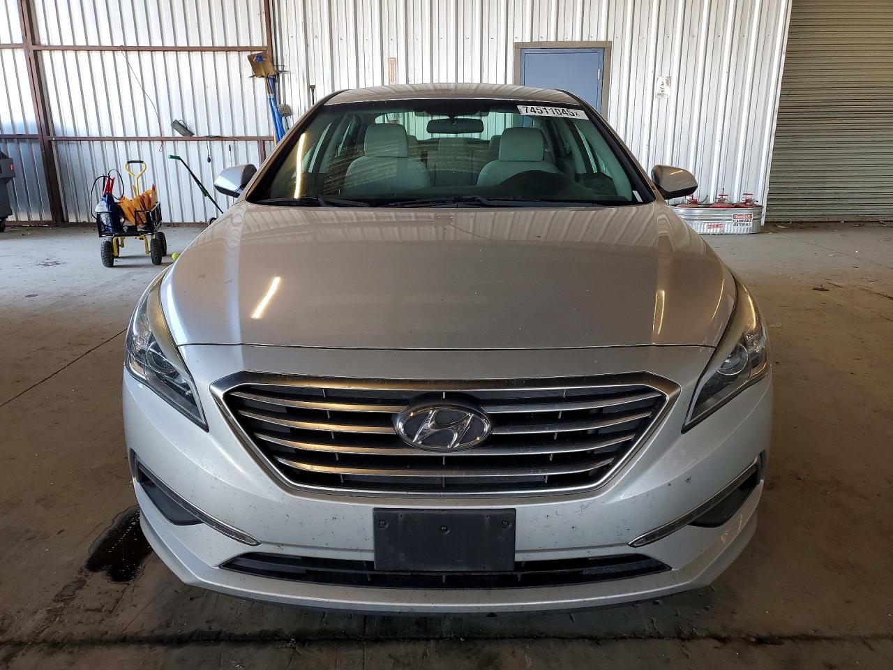 2015 Hyundai Sonata Se Silver vin: 5NPE24AF2FH043857