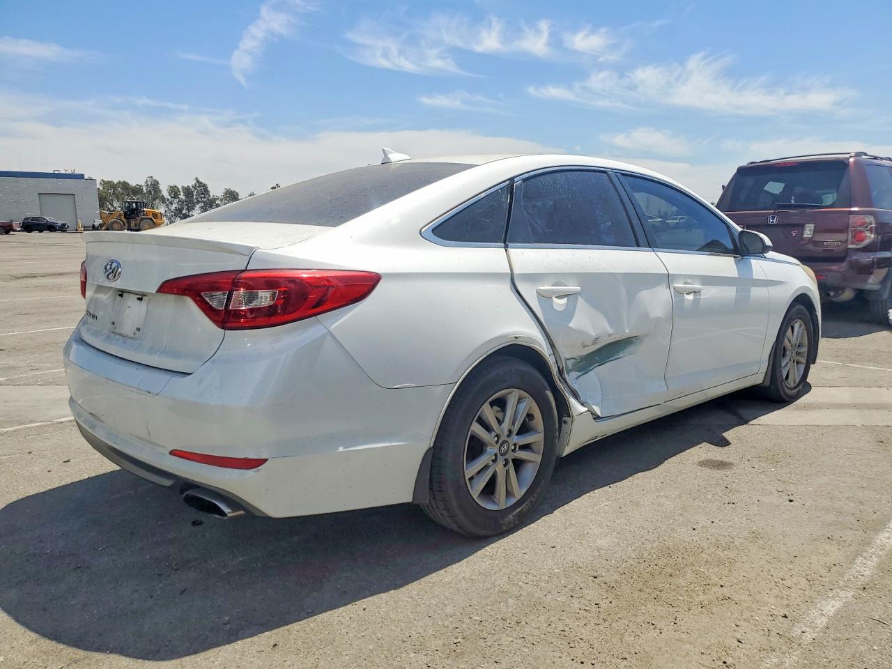 2015 Hyundai Sonata Se White vin: 5NPE24AF2FH047312