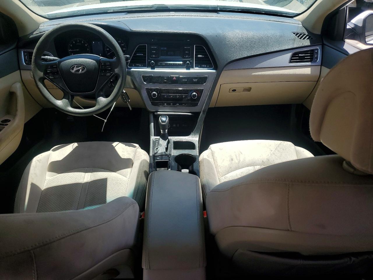 2015 Hyundai Sonata Se White vin: 5NPE24AF2FH047312