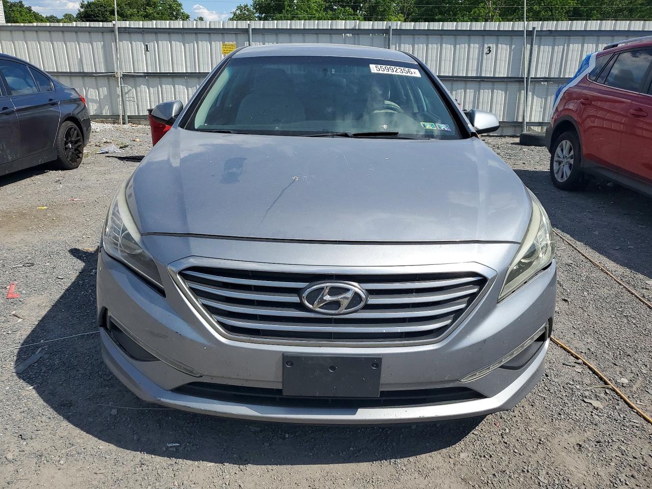 2015 Hyundai Sonata Se Silver vin: 5NPE24AF2FH057175