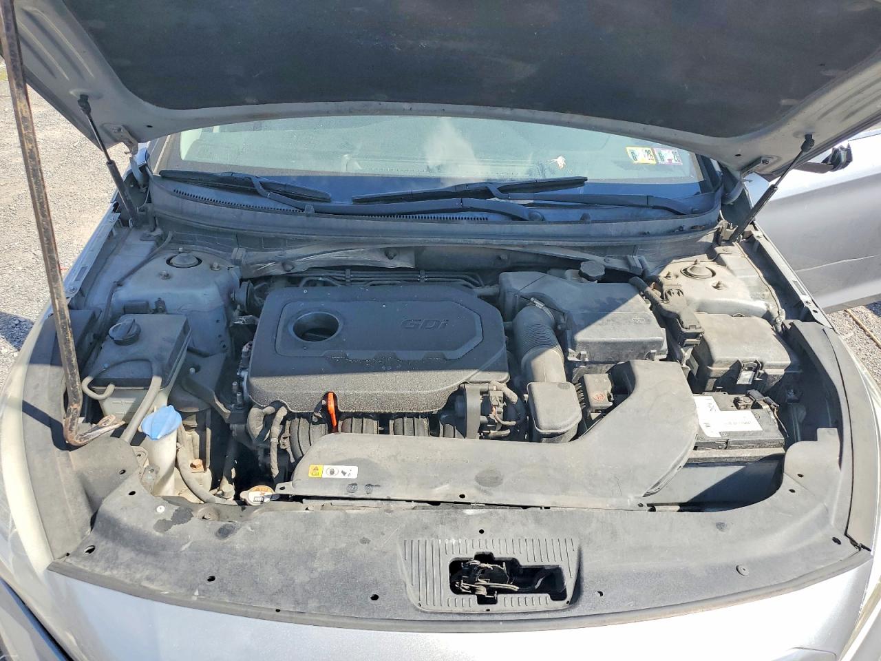 2015 Hyundai Sonata Se Silver vin: 5NPE24AF2FH057175