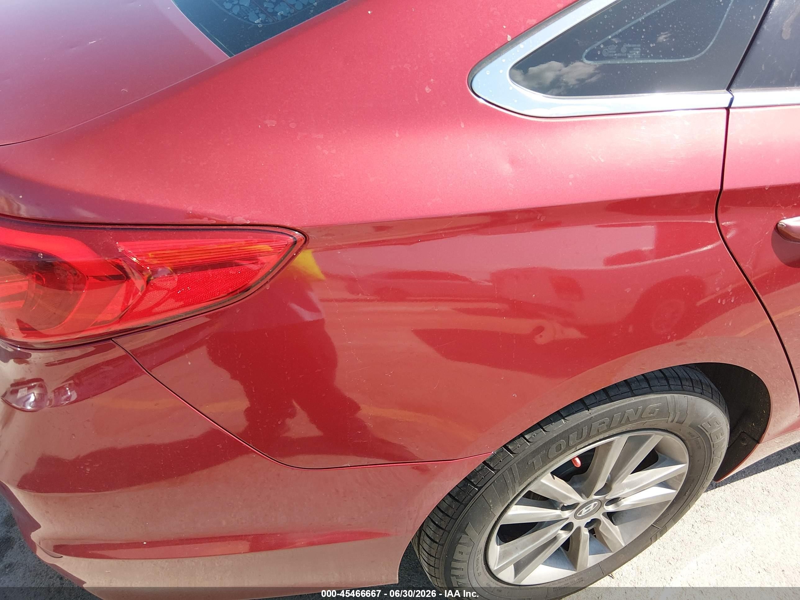 2015 Hyundai Sonata Se Red vin: 5NPE24AF2FH058388