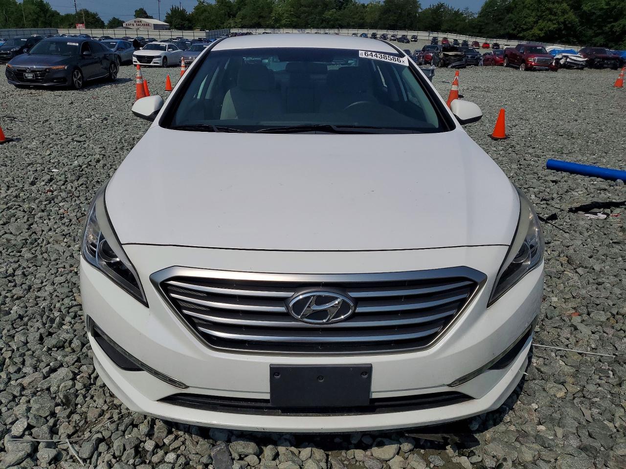 2015 Hyundai Sonata Se White vin: 5NPE24AF2FH086501