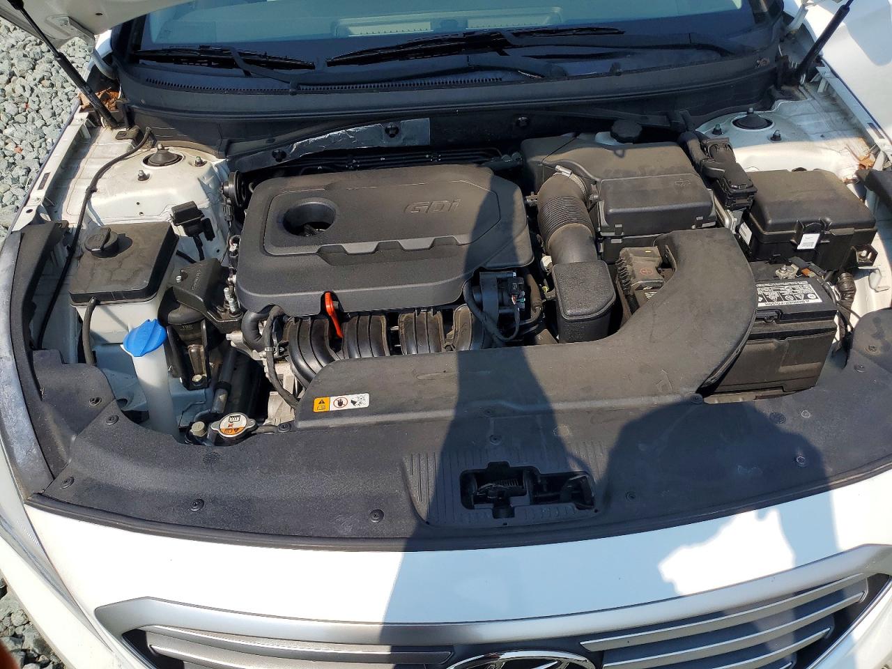 2015 Hyundai Sonata Se White vin: 5NPE24AF2FH086501
