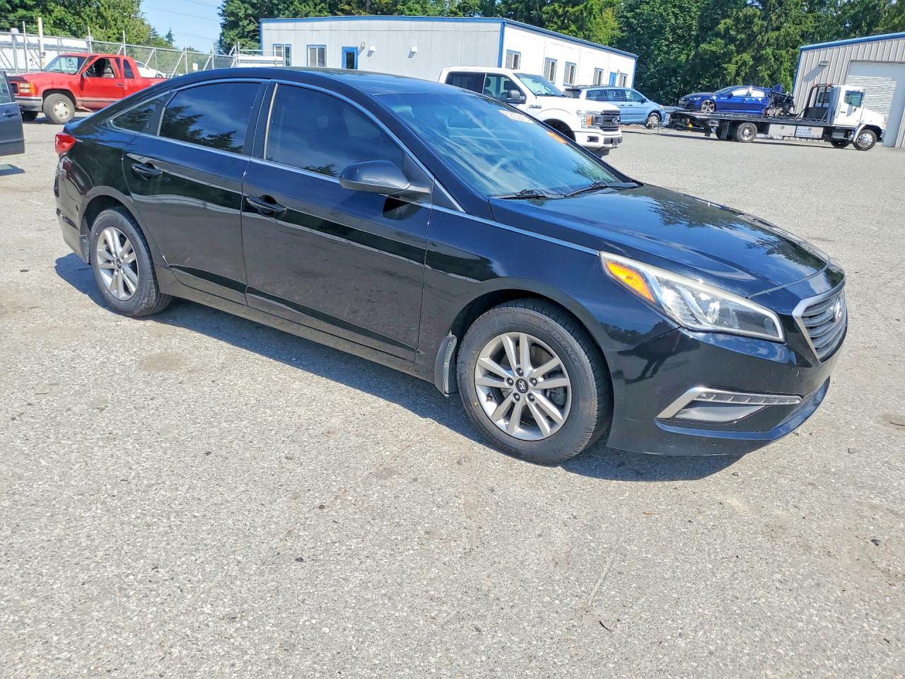 2015 Hyundai Sonata Se Black vin: 5NPE24AF2FH101899
