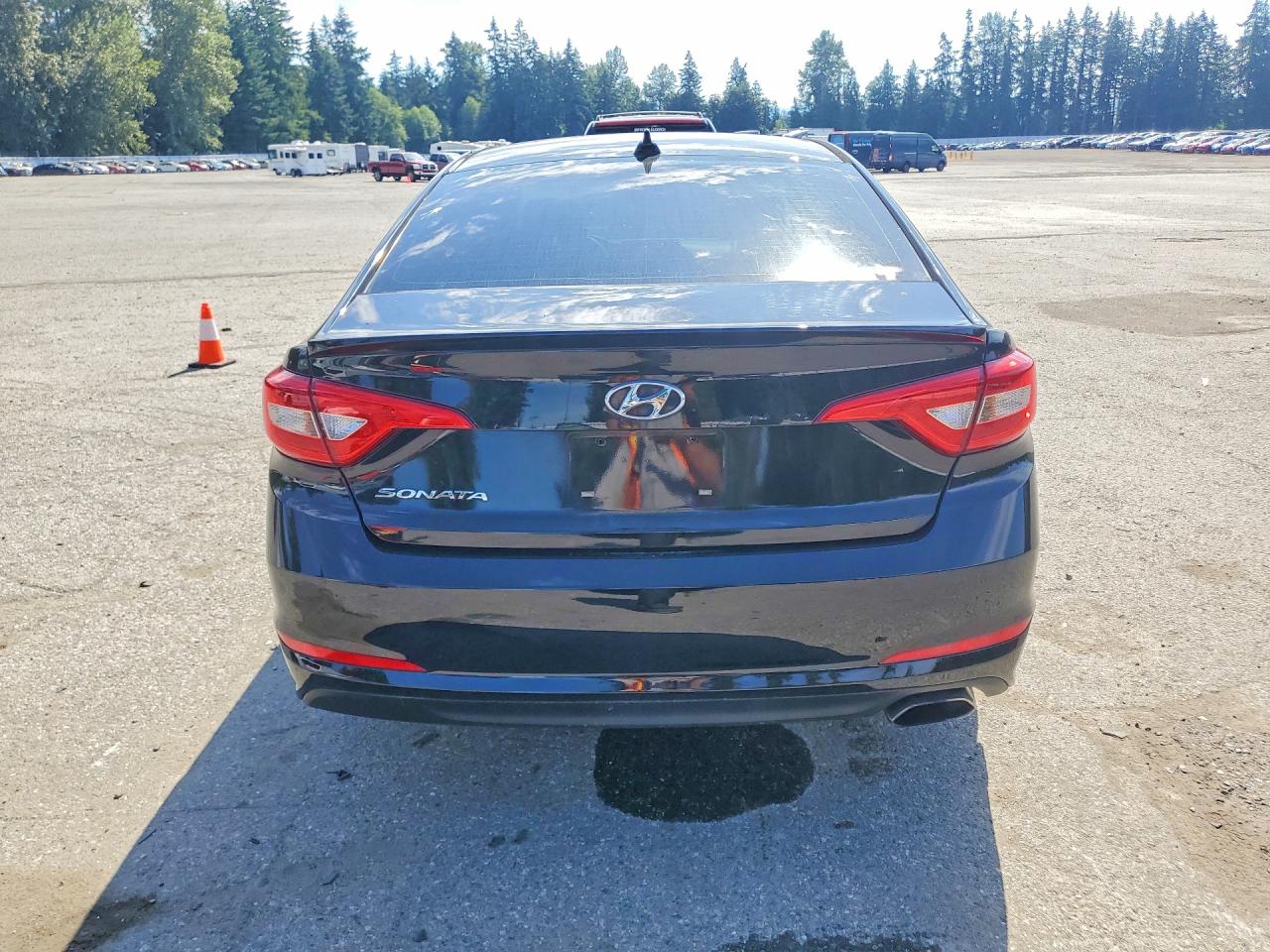 2015 Hyundai Sonata Se Black vin: 5NPE24AF2FH101899