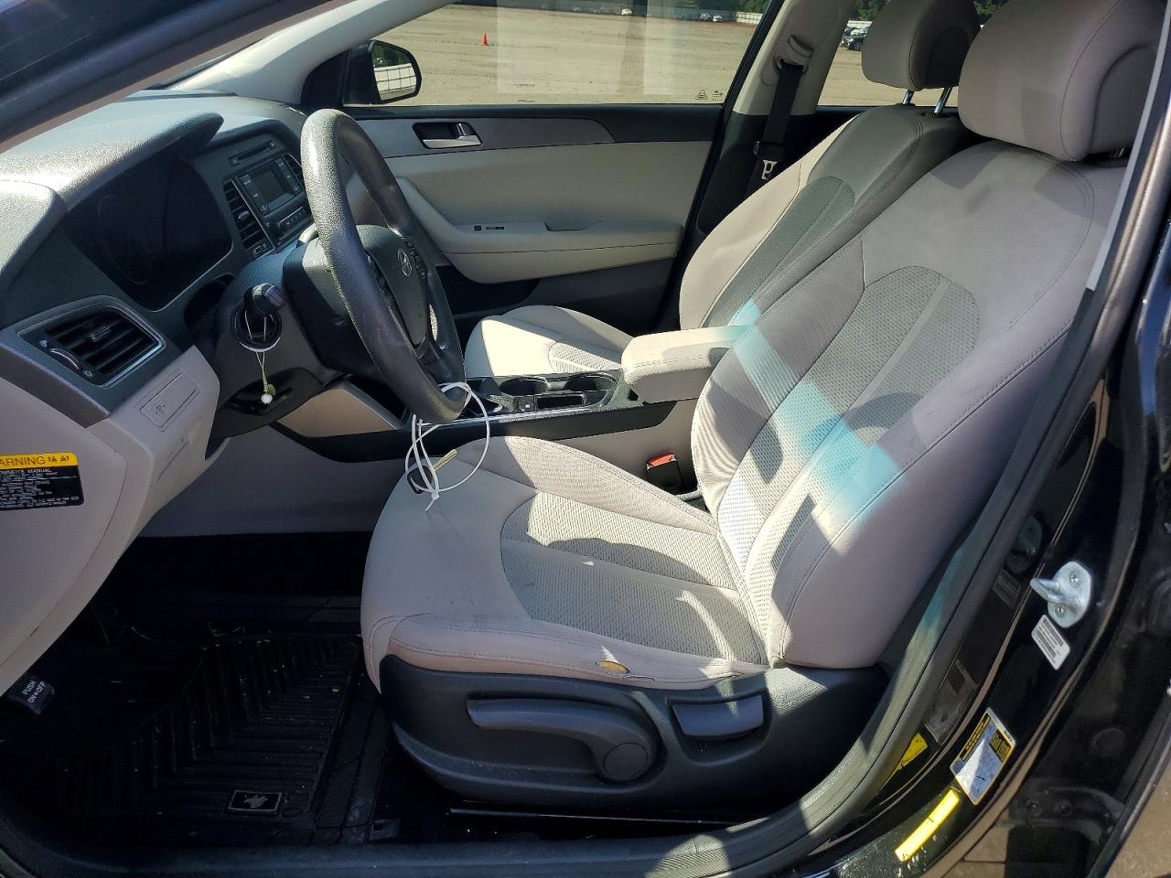 2015 Hyundai Sonata Se Black vin: 5NPE24AF2FH101899