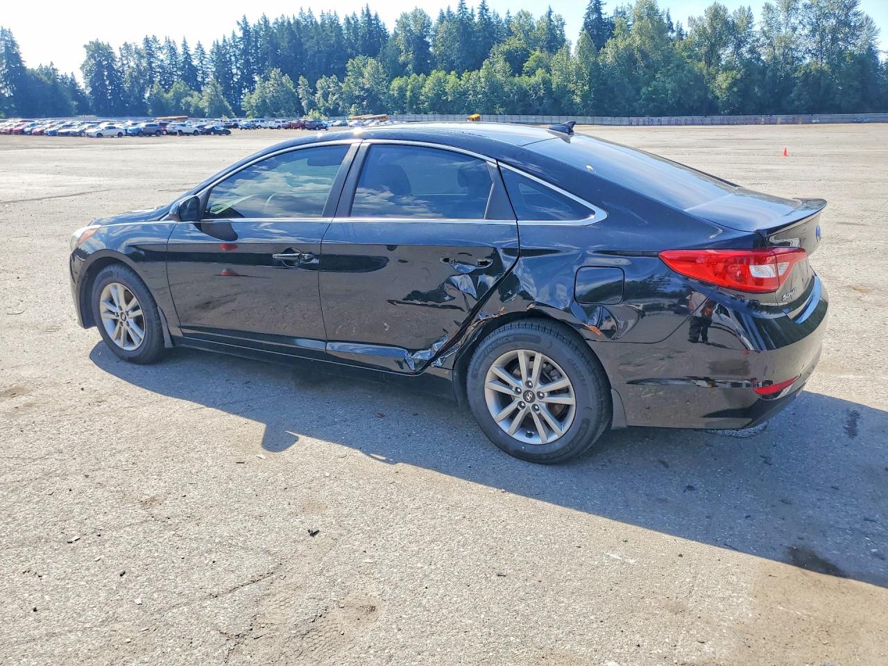 2015 Hyundai Sonata Se Black vin: 5NPE24AF2FH101899