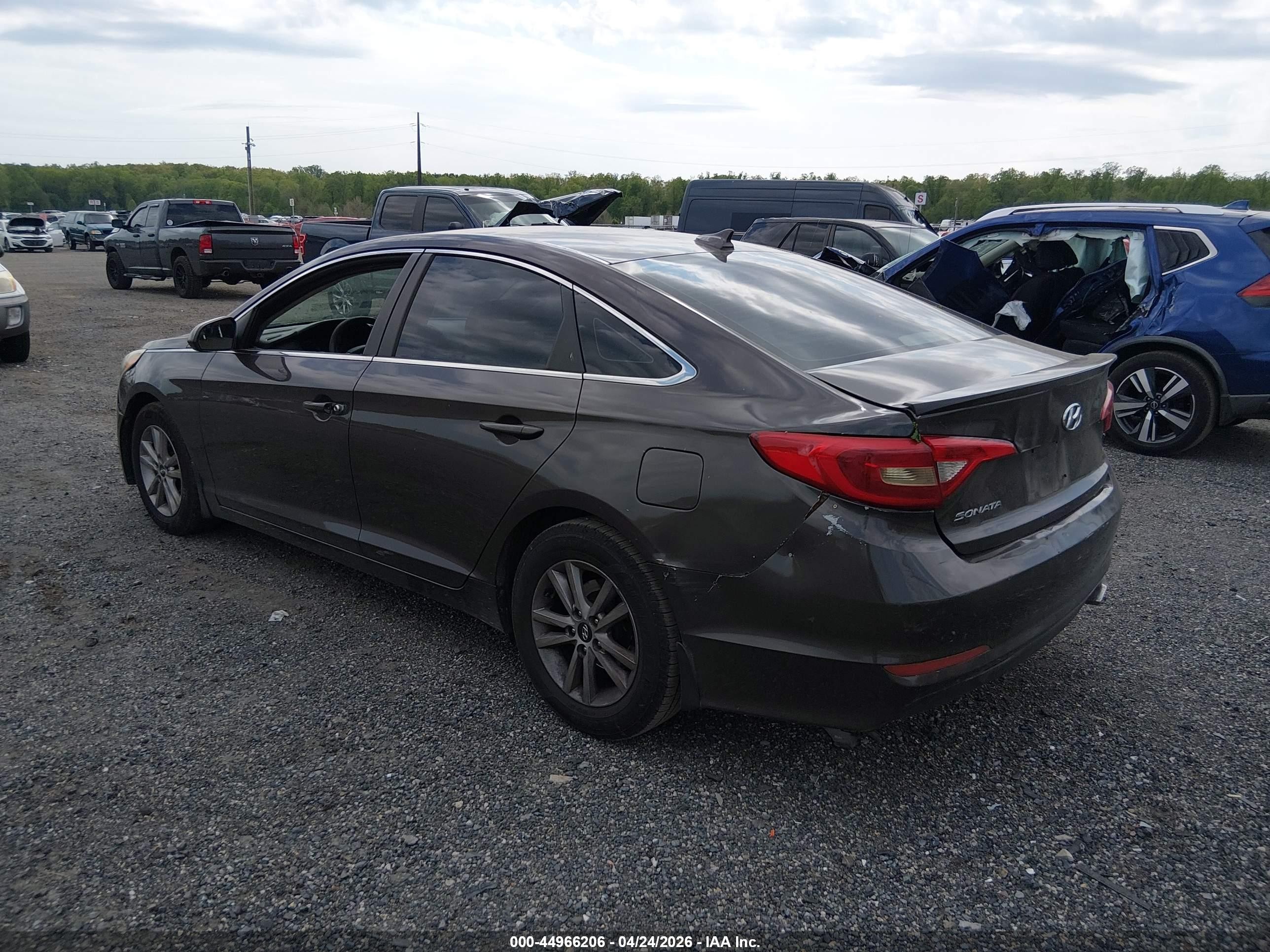 2015 Hyundai Sonata Se Brown vin: 5NPE24AF2FH105435