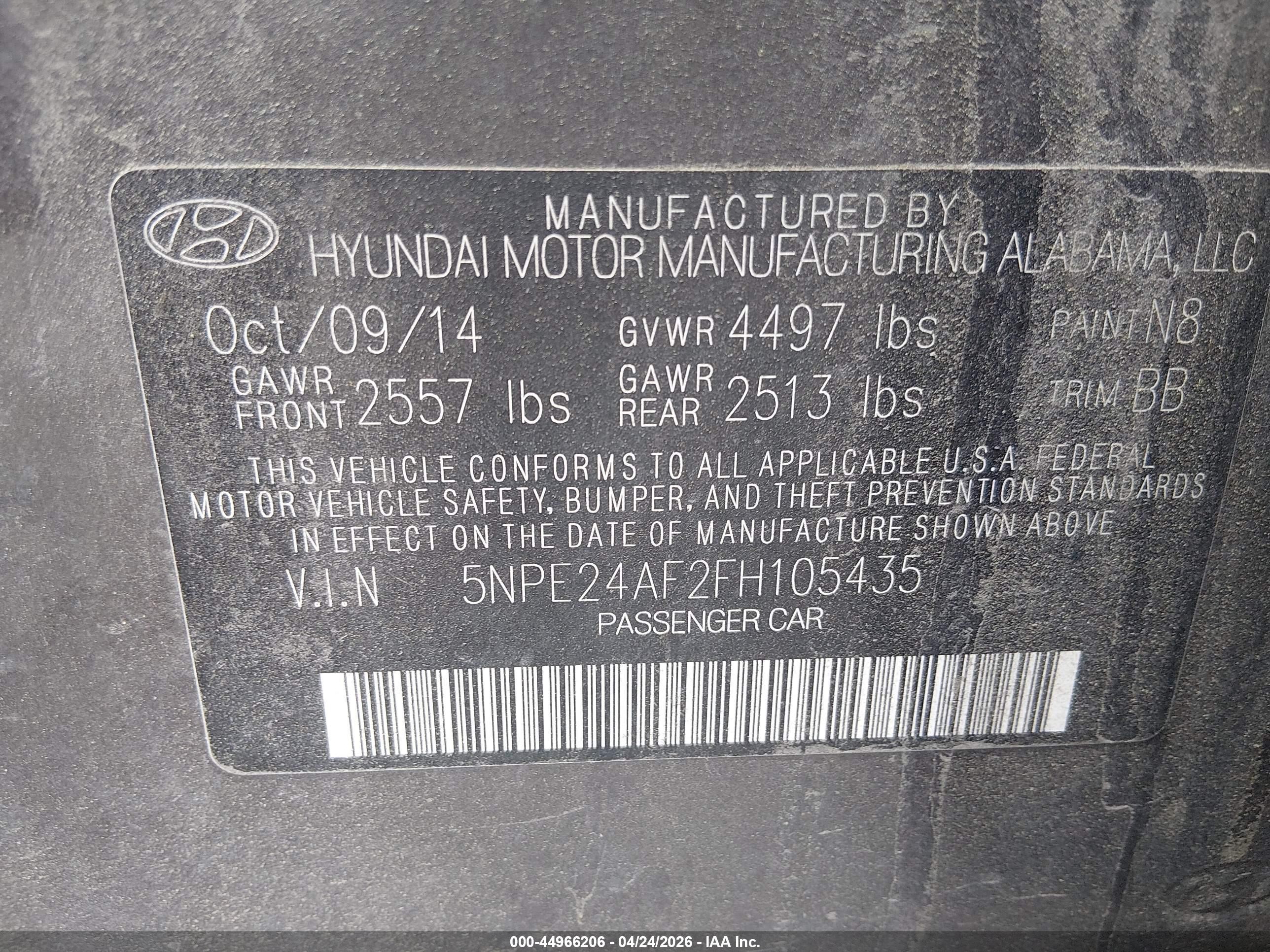 2015 Hyundai Sonata Se Brown vin: 5NPE24AF2FH105435