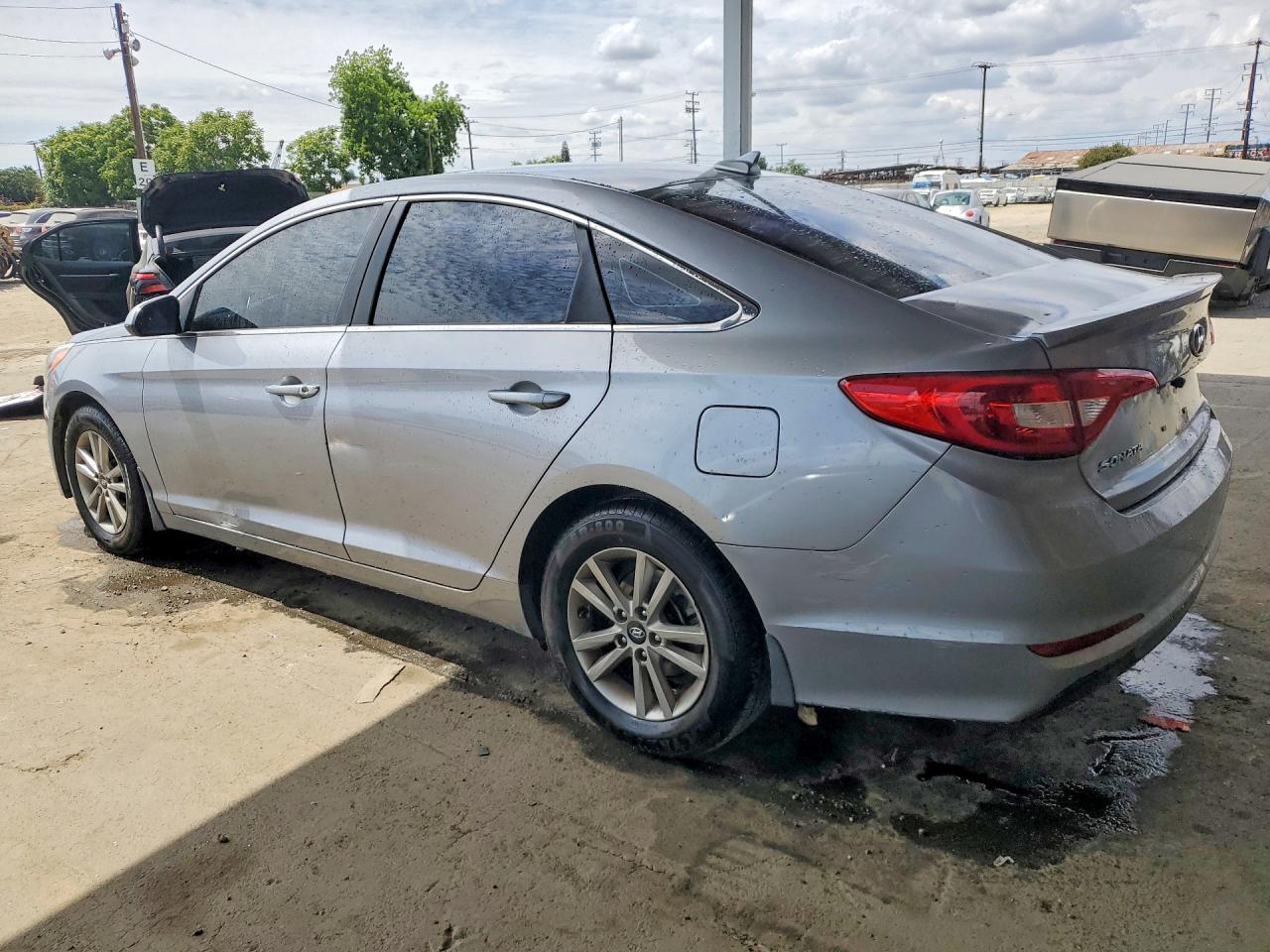 2015 Hyundai Sonata Se Silver vin: 5NPE24AF2FH142498