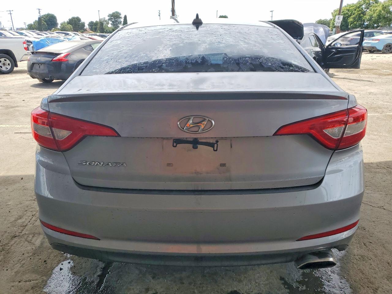 2015 Hyundai Sonata Se Silver vin: 5NPE24AF2FH142498
