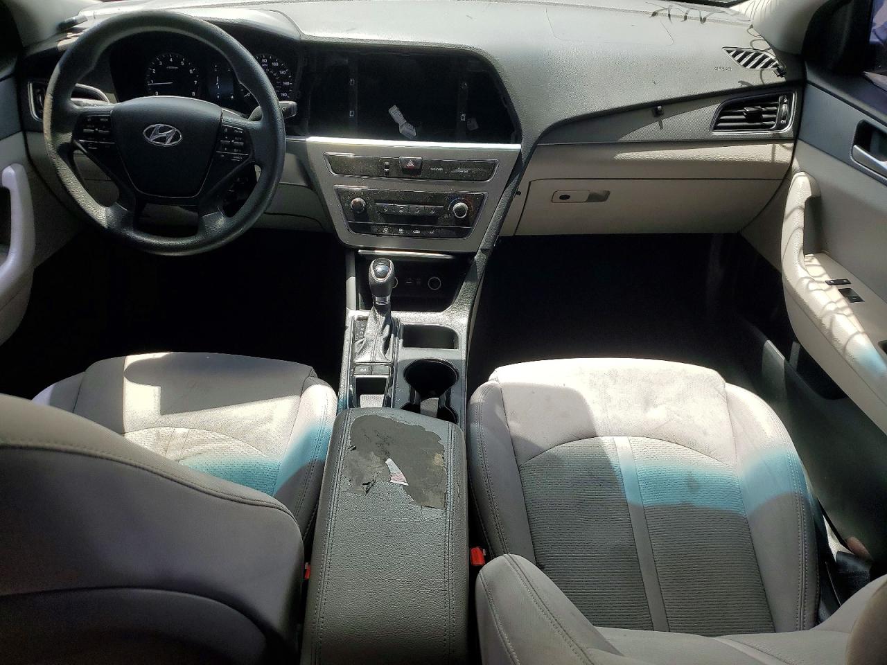 2015 Hyundai Sonata Se Silver vin: 5NPE24AF2FH142498