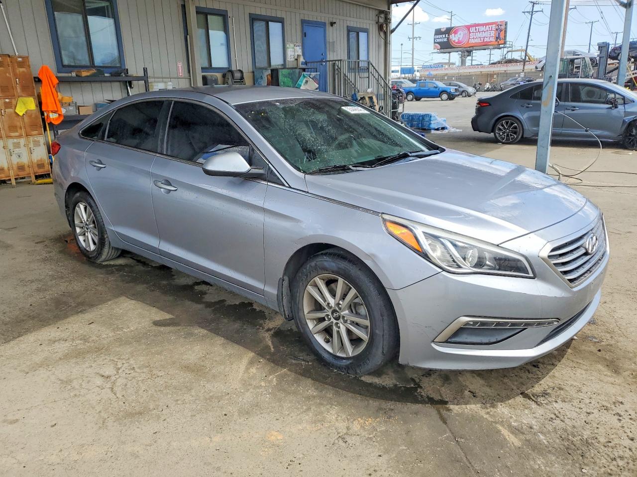 2015 Hyundai Sonata Se Silver vin: 5NPE24AF2FH142498