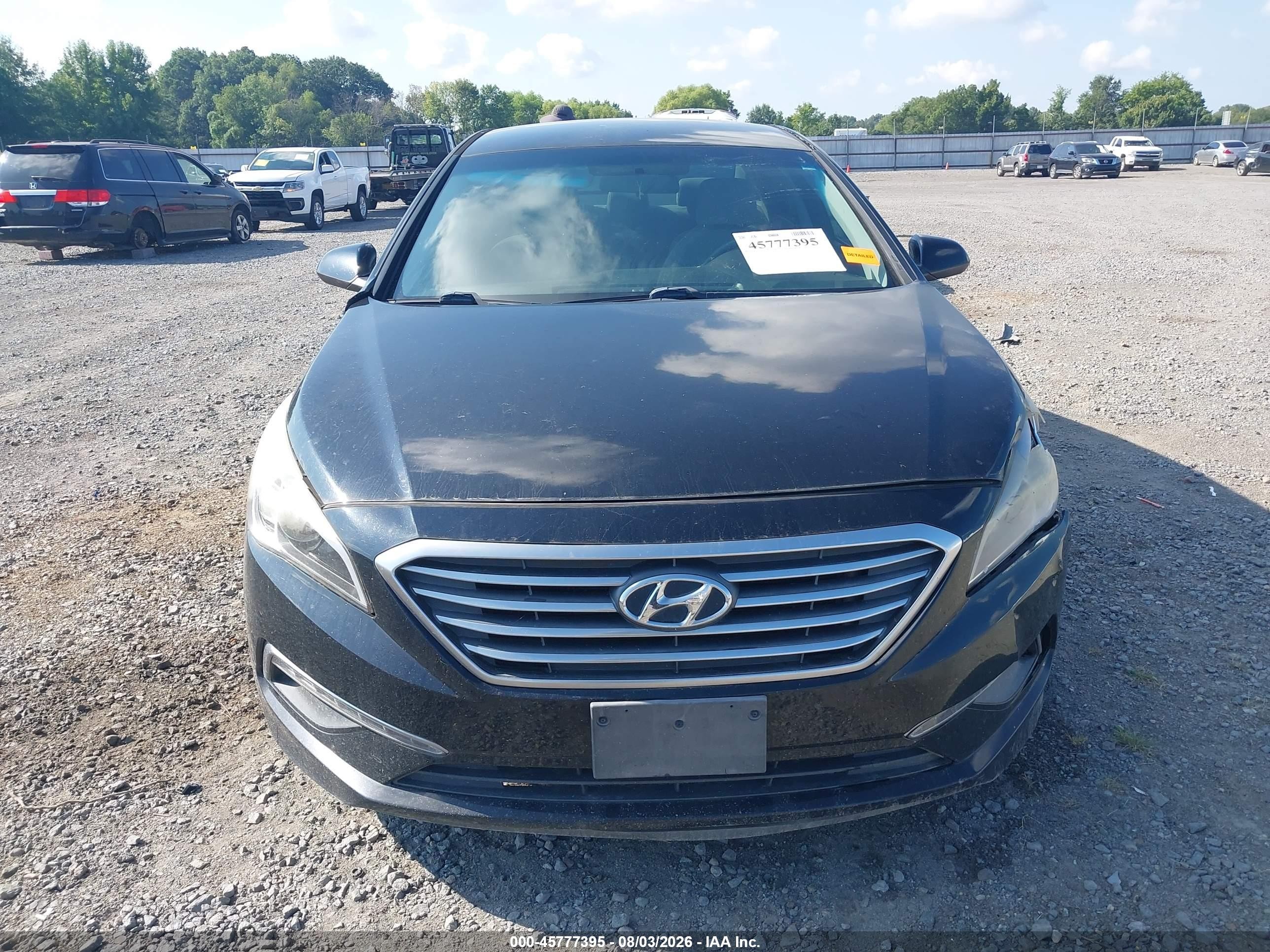 2015 Hyundai Sonata Se Черный vin: 5NPE24AF2FH145840