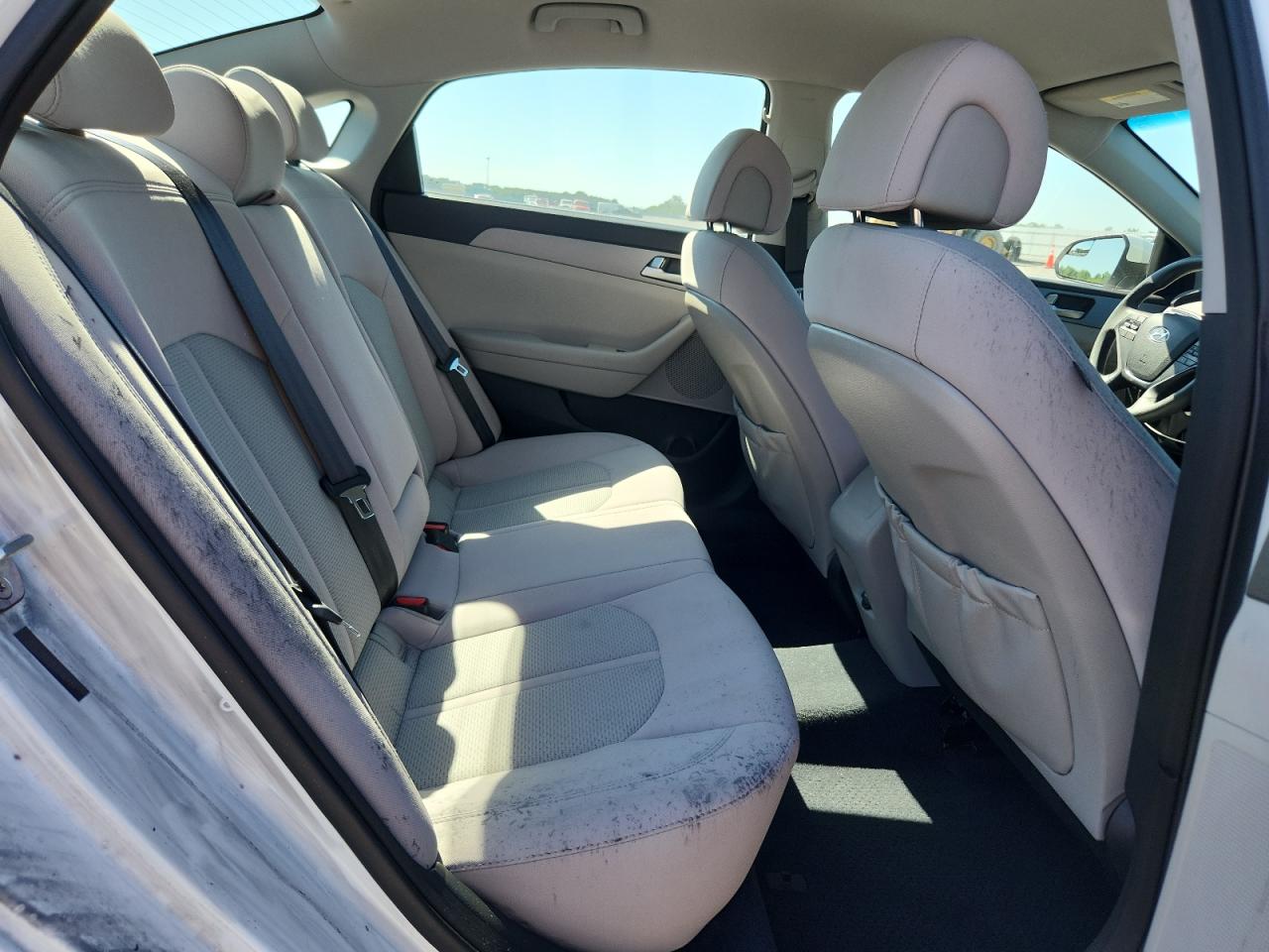 2015 Hyundai Sonata Se White vin: 5NPE24AF2FH146437