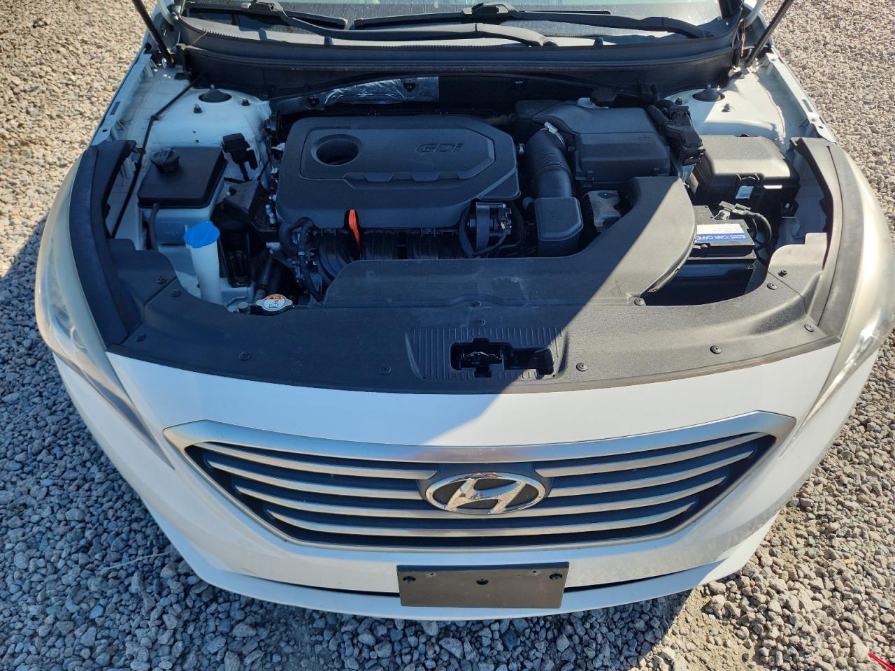 2015 Hyundai Sonata Se White vin: 5NPE24AF2FH146437