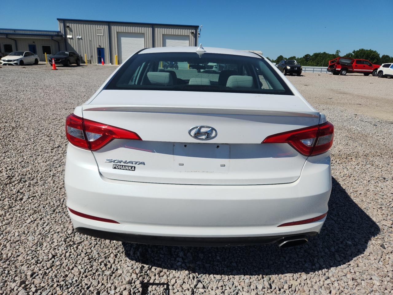 2015 Hyundai Sonata Se White vin: 5NPE24AF2FH146437