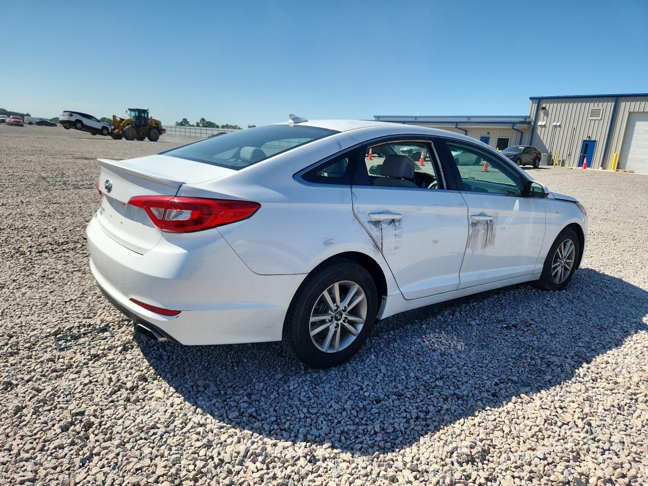 2015 Hyundai Sonata Se White vin: 5NPE24AF2FH146437