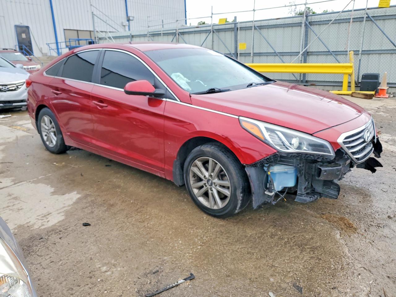 2015 Hyundai Sonata Se Red vin: 5NPE24AF2FH152044
