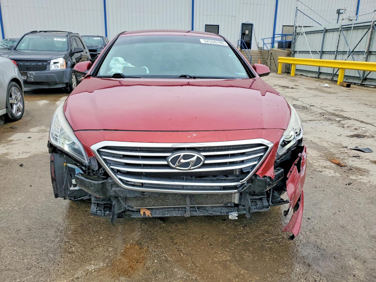 2015 Hyundai Sonata Se Red vin: 5NPE24AF2FH152044