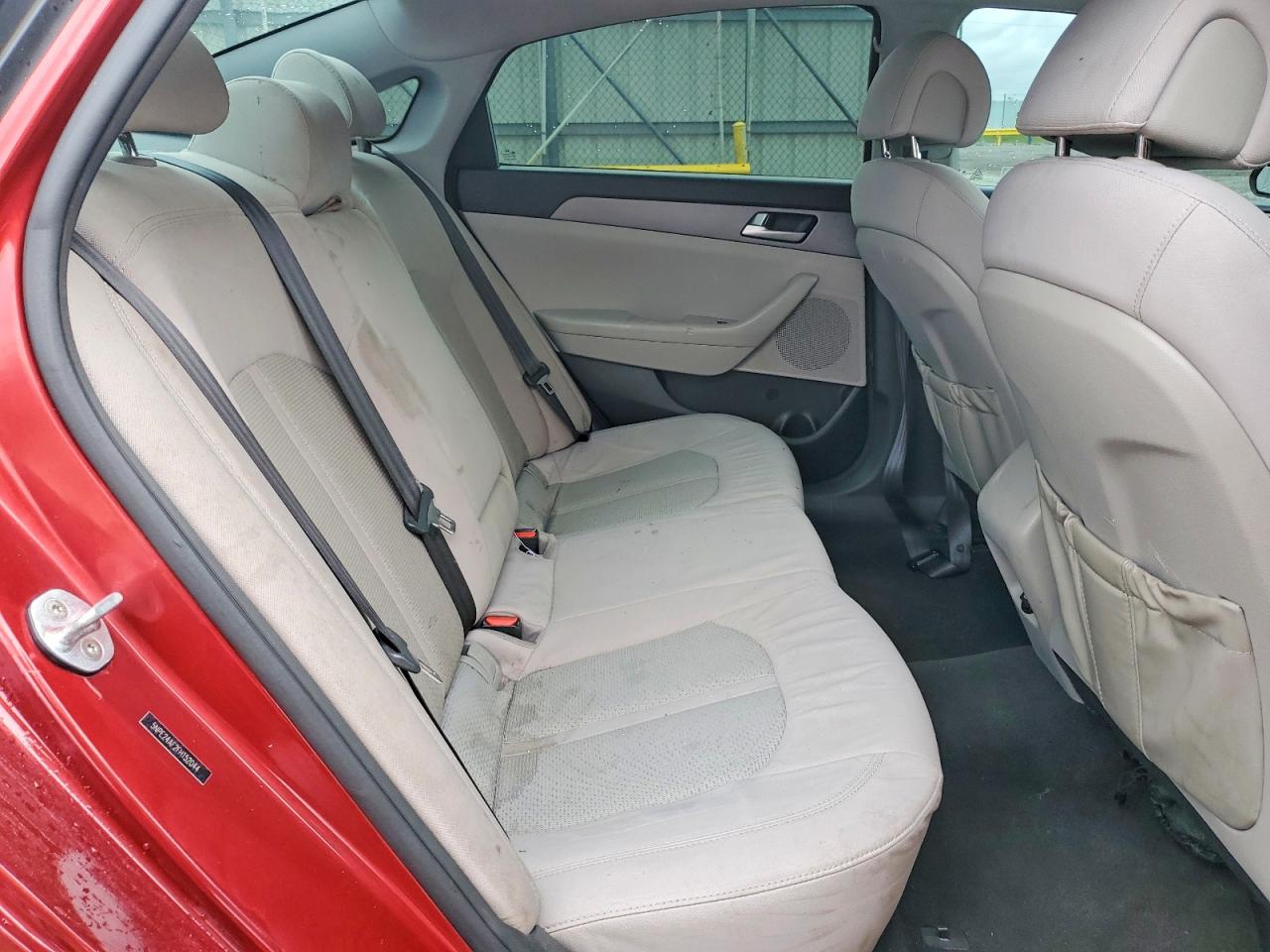 2015 Hyundai Sonata Se Red vin: 5NPE24AF2FH152044