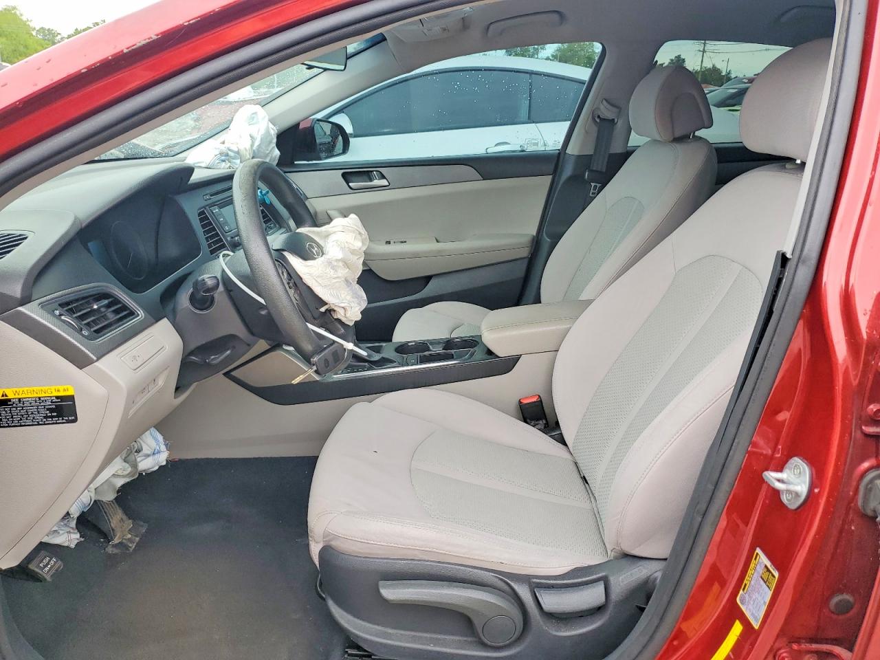 2015 Hyundai Sonata Se Red vin: 5NPE24AF2FH152044