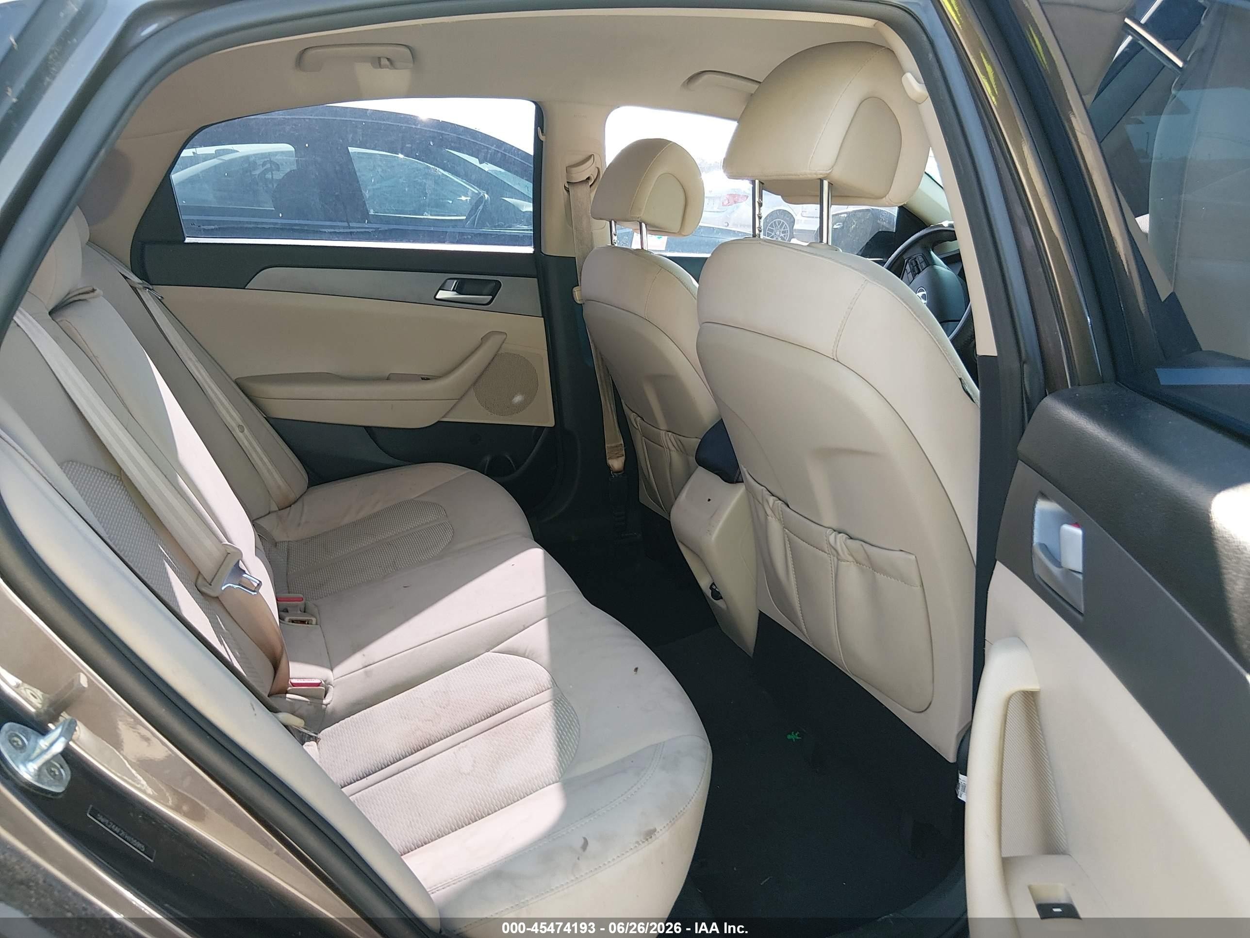 2015 Hyundai Sonata Se Brown vin: 5NPE24AF2FH155915