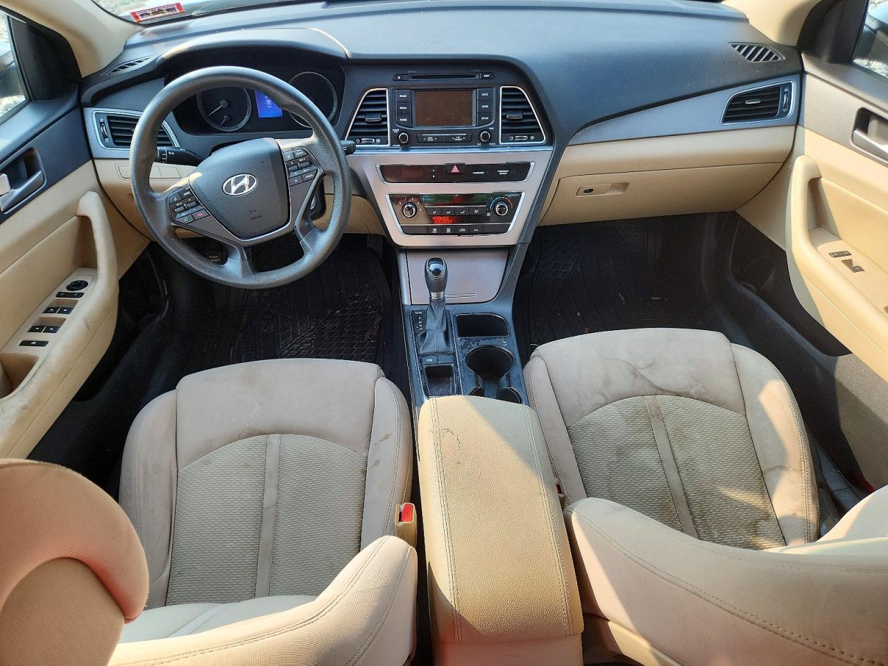 2015 Hyundai Sonata Se White vin: 5NPE24AF2FH156353