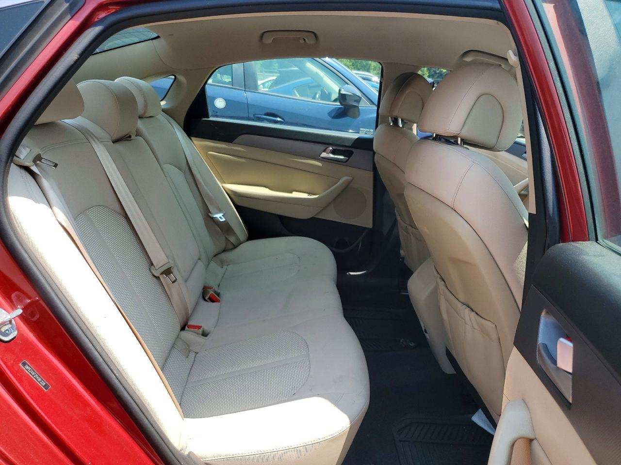 2015 Hyundai Sonata Se Red vin: 5NPE24AF2FH161228