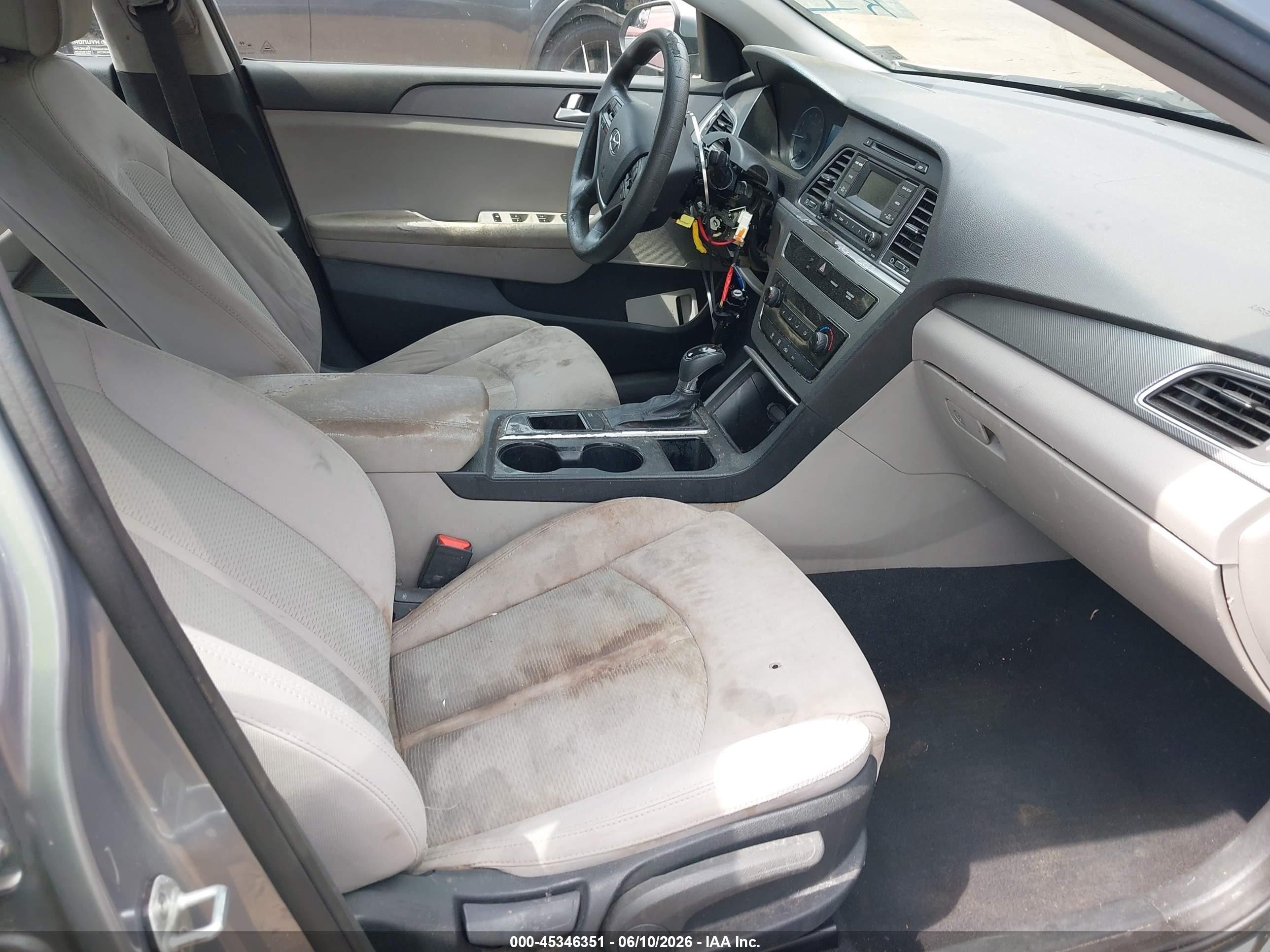 2015 Hyundai Sonata Se Light Blue vin: 5NPE24AF2FH172424