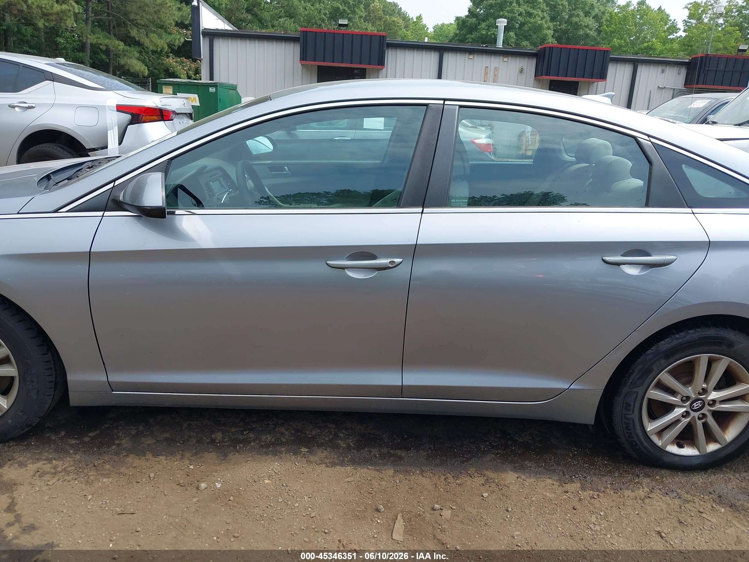 2015 Hyundai Sonata Se Light Blue vin: 5NPE24AF2FH172424
