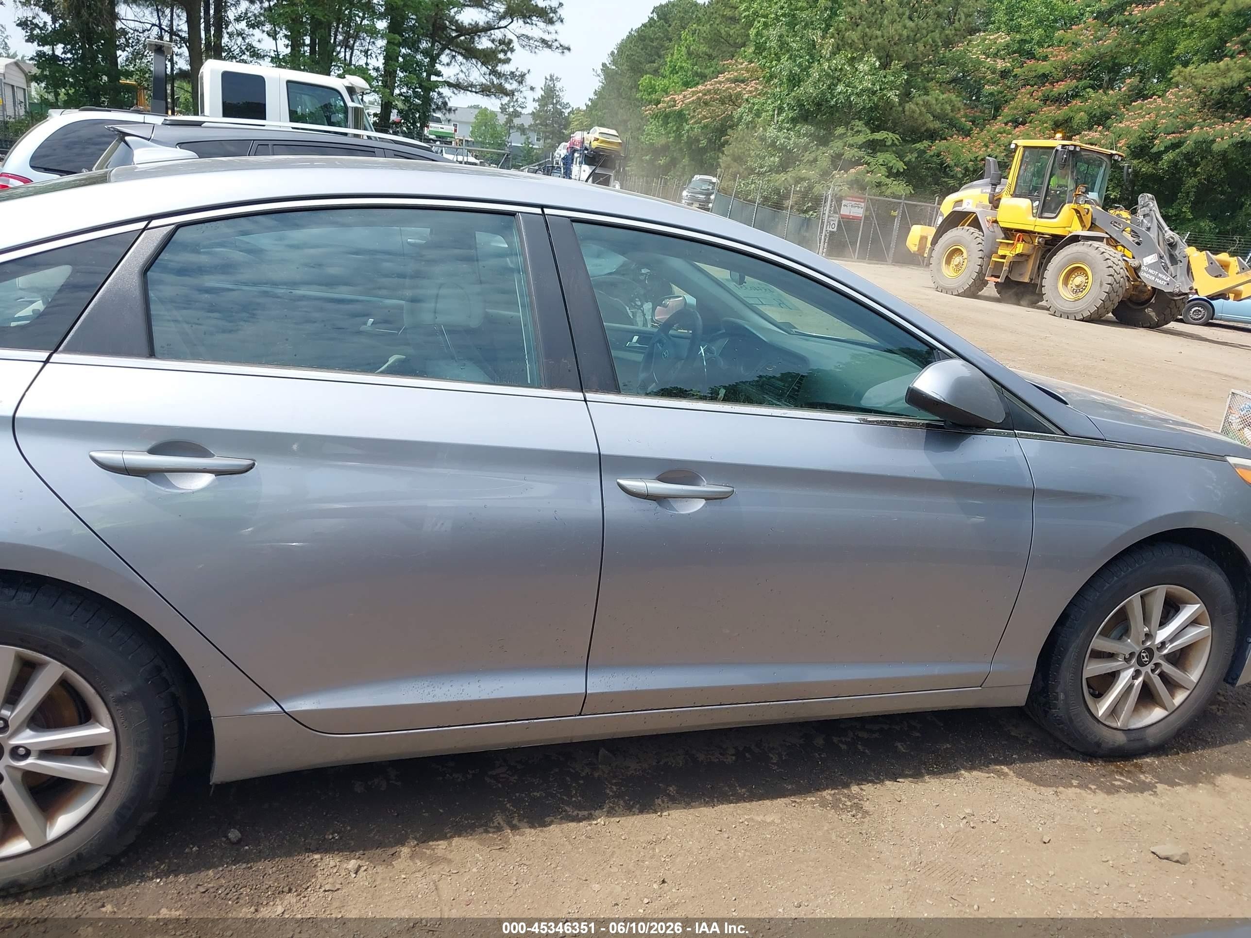 2015 Hyundai Sonata Se Light Blue vin: 5NPE24AF2FH172424
