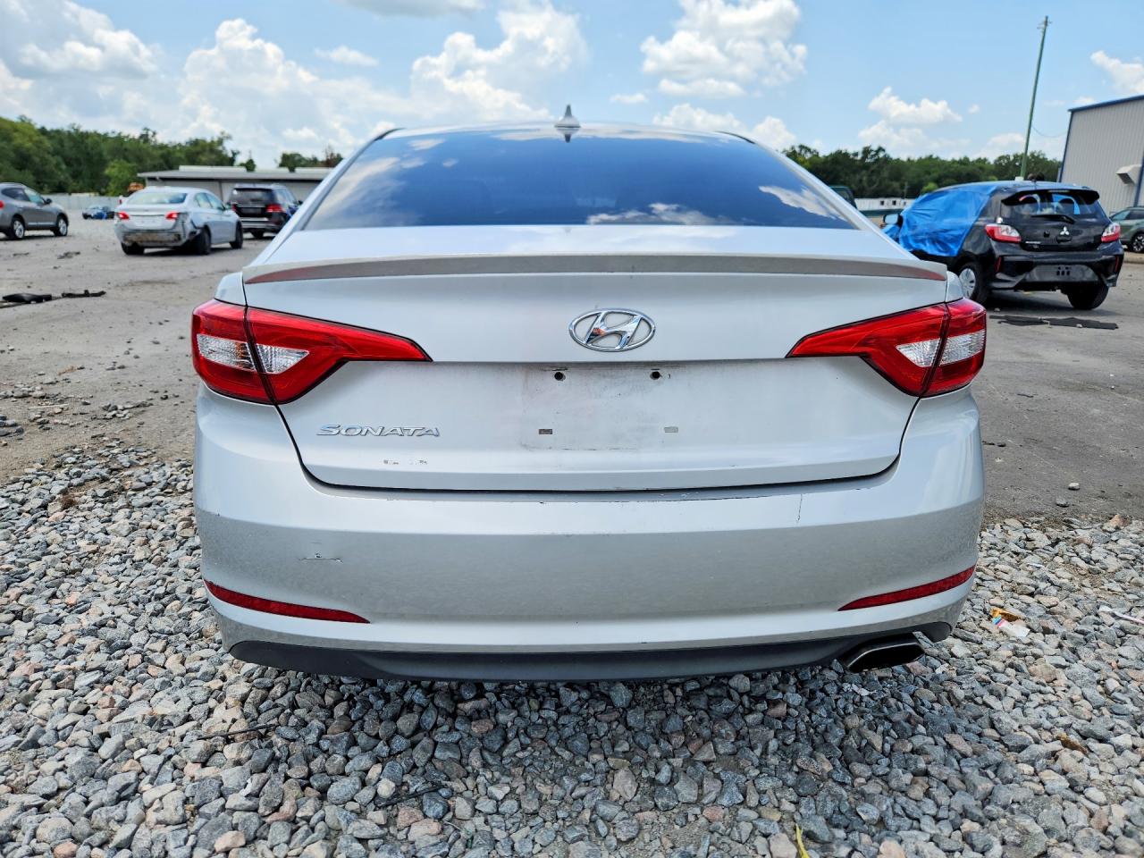 2015 Hyundai Sonata Se Silver vin: 5NPE24AF2FH177879