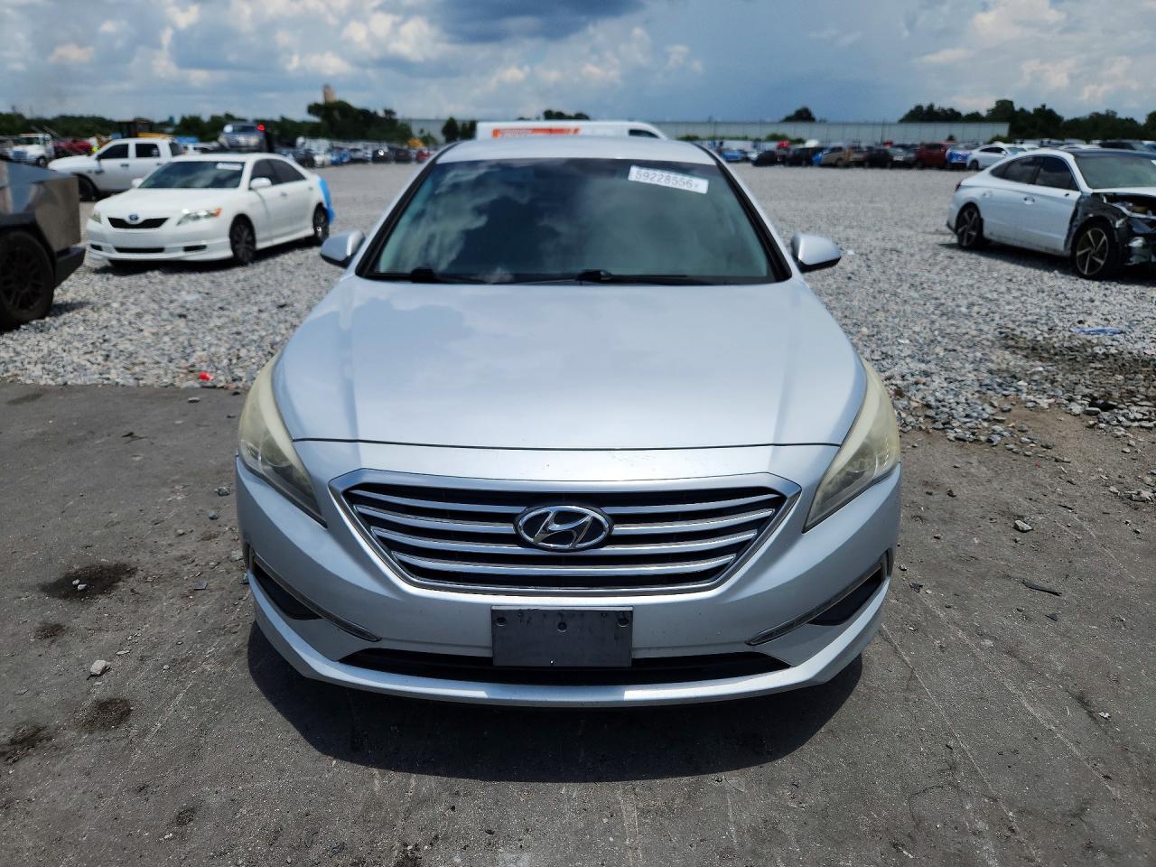 2015 Hyundai Sonata Se Silver vin: 5NPE24AF2FH177879