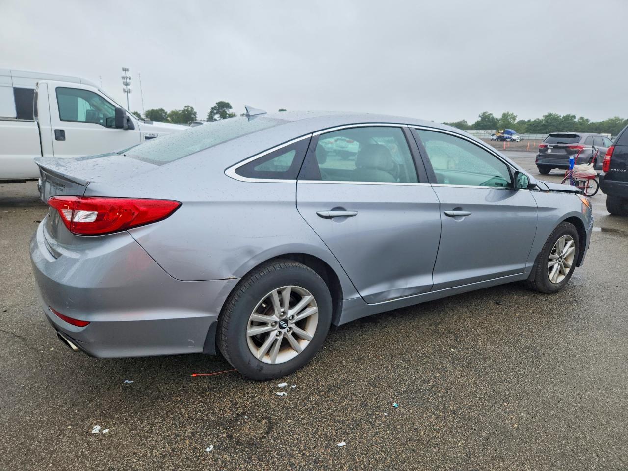 2015 Hyundai Sonata Se Gray vin: 5NPE24AF2FH187294