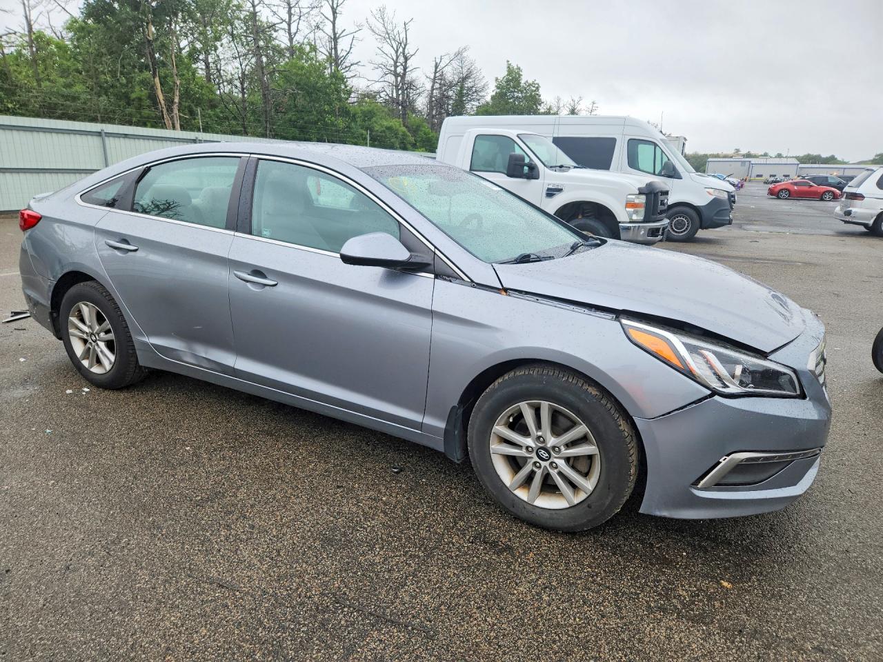 2015 Hyundai Sonata Se Gray vin: 5NPE24AF2FH187294