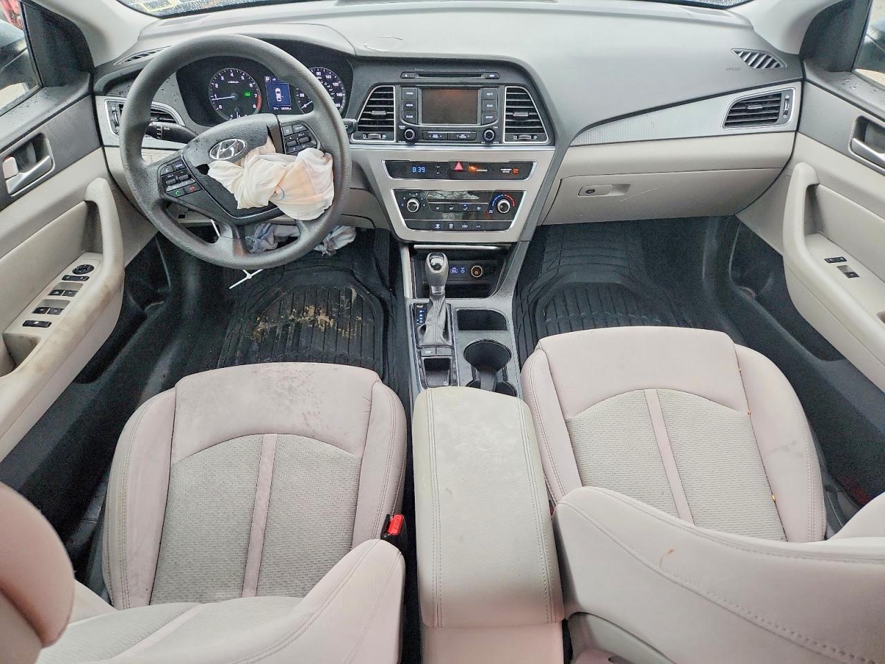 2015 Hyundai Sonata Se Gray vin: 5NPE24AF2FH187294