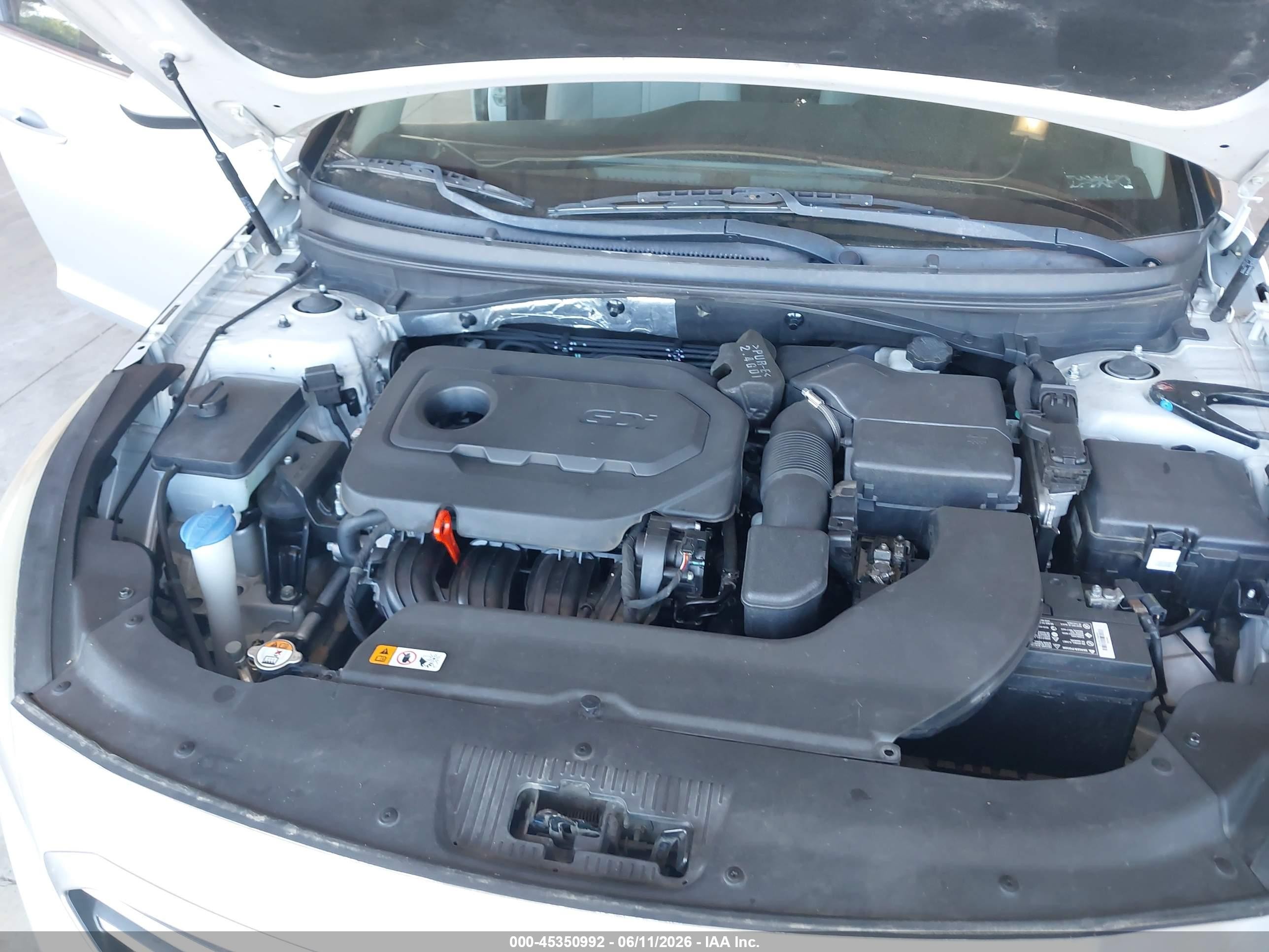 2015 Hyundai Sonata Se Silver vin: 5NPE24AF2FH187926