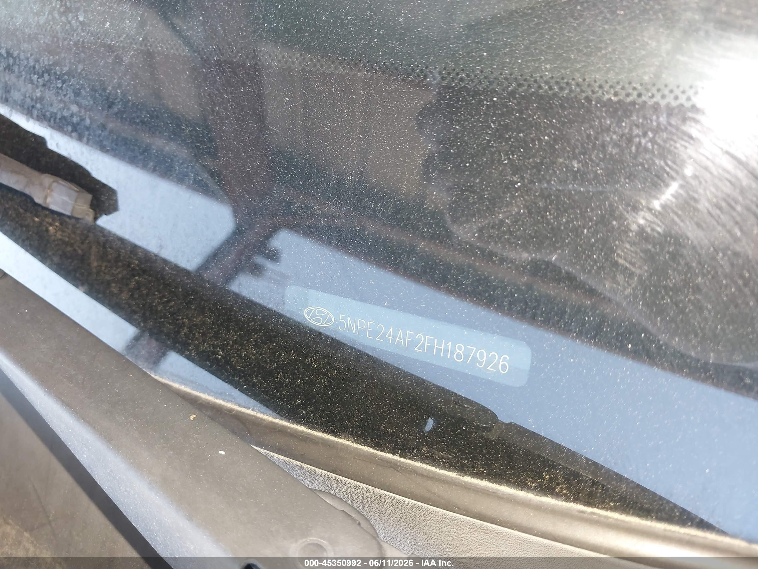 2015 Hyundai Sonata Se Silver vin: 5NPE24AF2FH187926