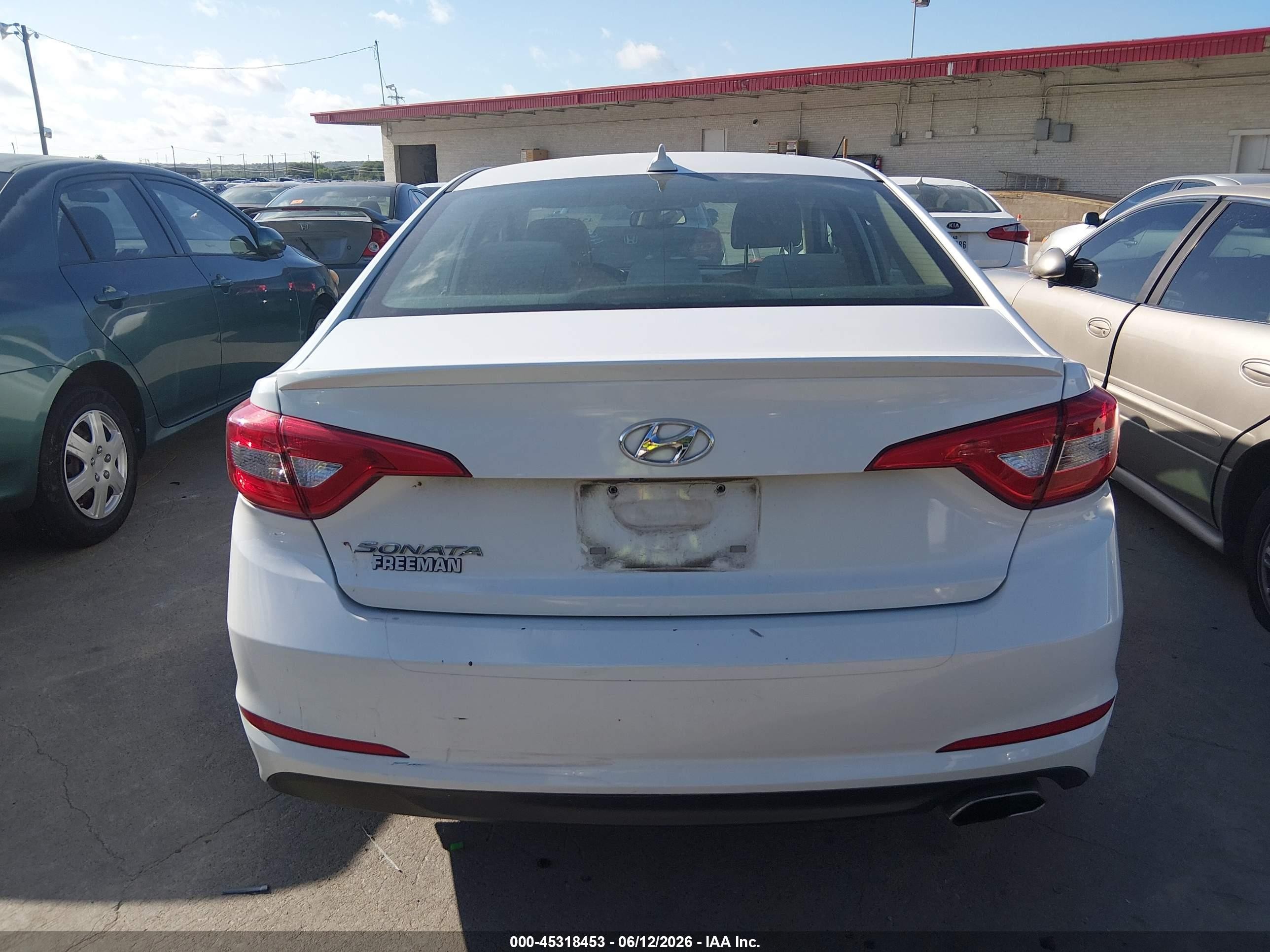 2015 Hyundai Sonata Se White vin: 5NPE24AF2FH188008