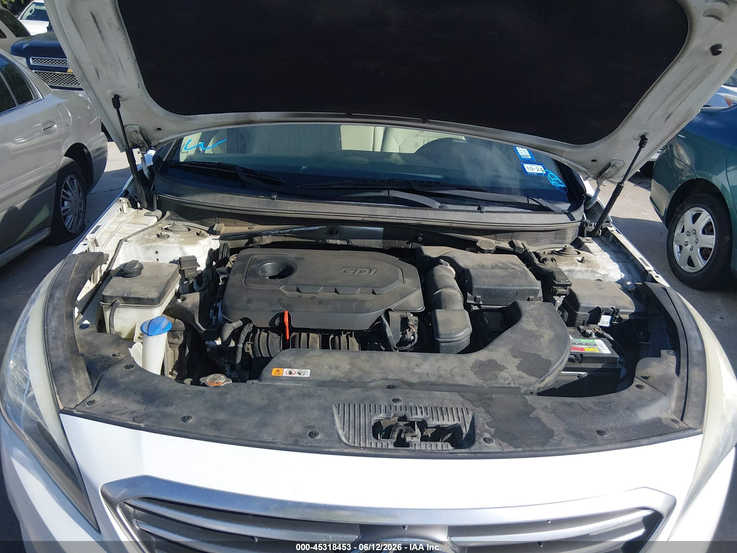 2015 Hyundai Sonata Se White vin: 5NPE24AF2FH188008