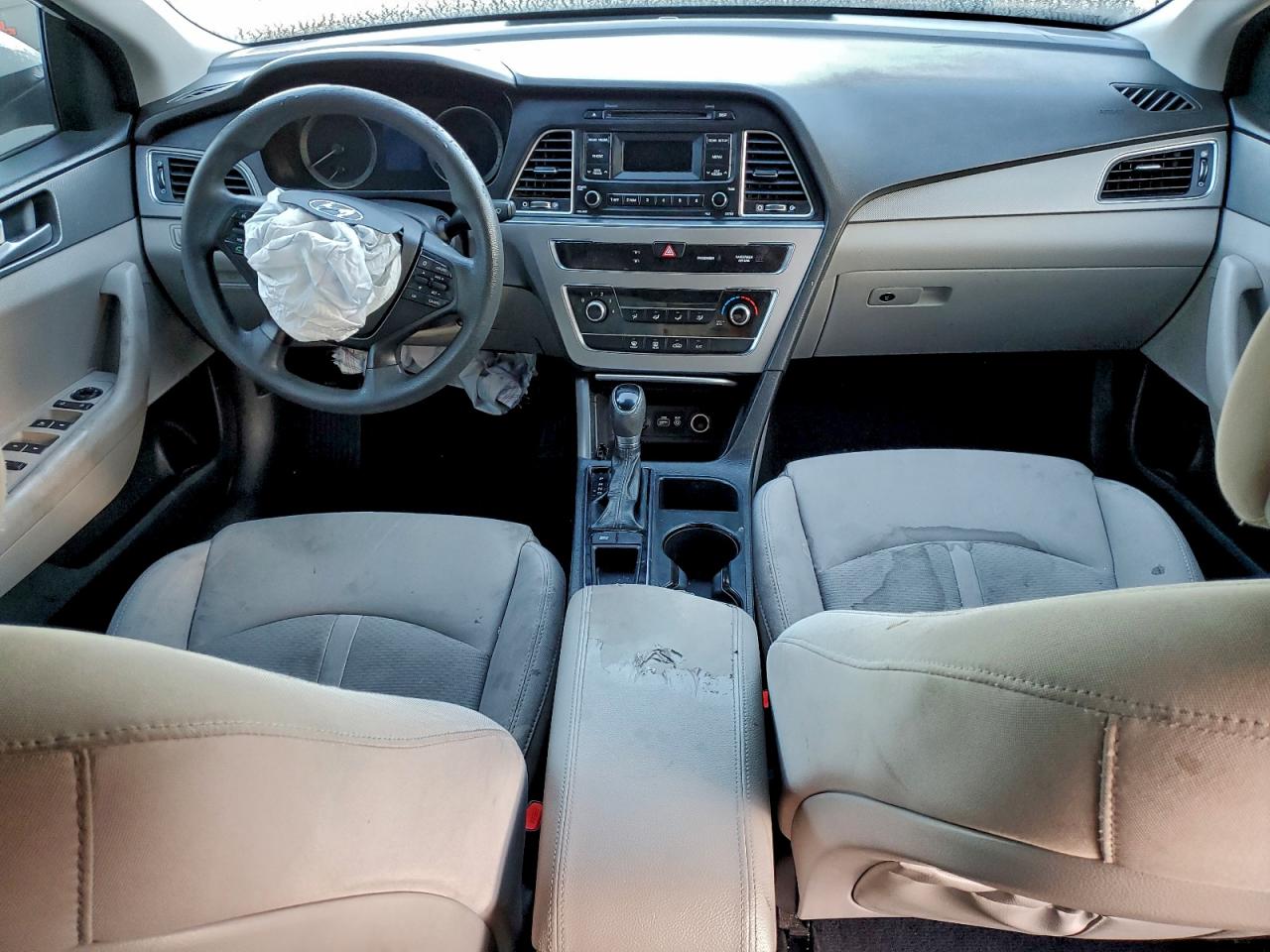 2015 Hyundai Sonata Se White vin: 5NPE24AF2FH189952